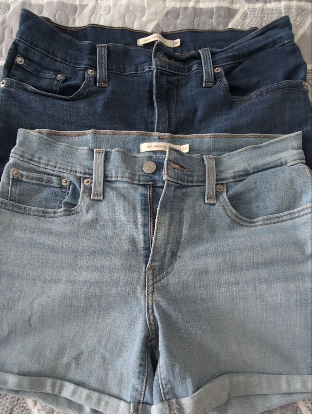 Levi's Denim Shorts Bundle of Two, Sz 28